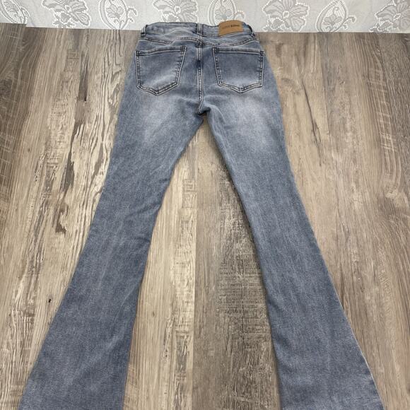 Love Soho Jeans Flare Boot Light Blue Jeans Size 0 - Picture 5 of 13